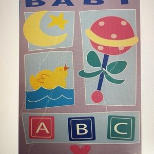 Decorative Baby Flag 28” x 40” Screen Print